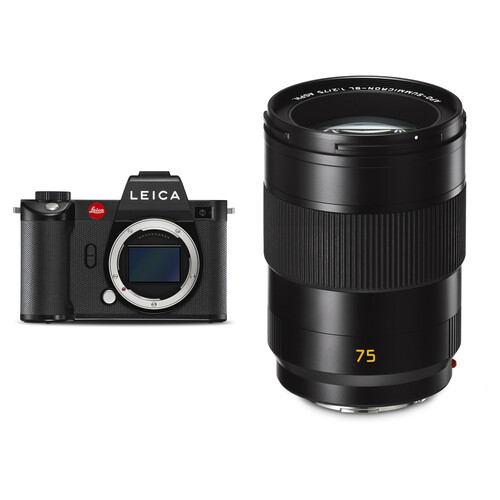 Leica SL2 Mirrorless Camera with 75mm f/2 Lens Kit (Black)