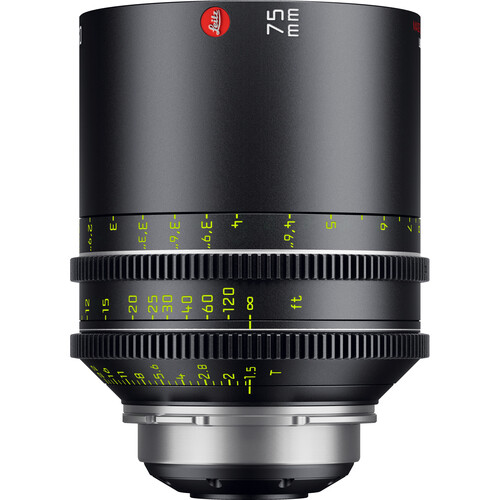 Leitz Cine HUGO 75mm T1.5 LPL Mount Lens (Feet)