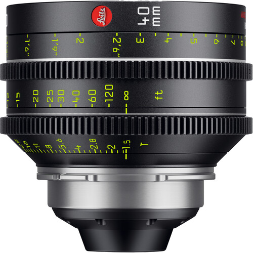 Leitz Cine HUGO 40mm T1.5 LPL Mount Lens (Feet)