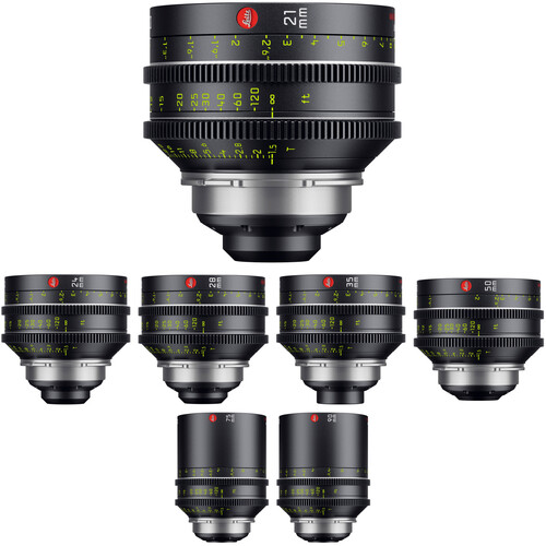 Leitz Cine HUGO 7-Lens Set (LPL Mount, Feet)