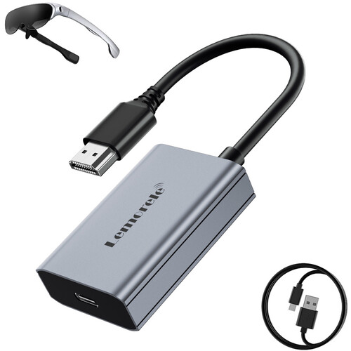 Lemorele LD50 HDMI to USB-C Adapter for AR Glasses