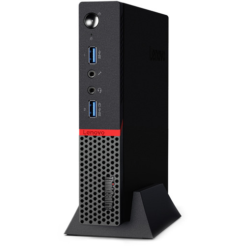 Lenovo ThinkCentre M600 Tiny Desktop Computer (Black) 10G9001GUS