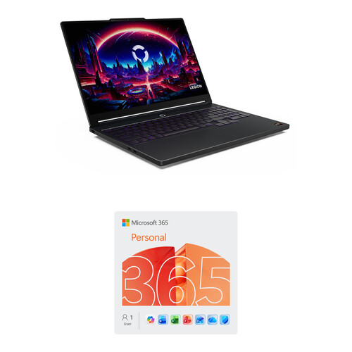 Lenovo 15.3" Legion 5a Gaming Laptop Kit with Microsoft 365 Personal (1-User License, 12-Month Subscription)