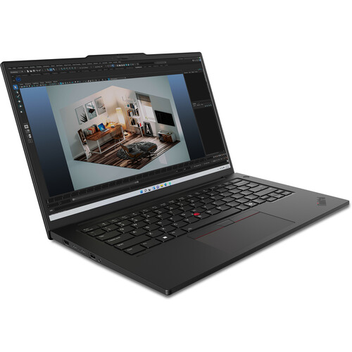 Lenovo 14.5" ThinkPad P14s Gen 5 Multi-Touch Laptop (Black)