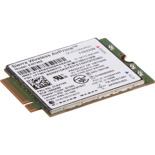 Lenovo ThinkPad EM7455 4G LTE Mobile Broadband Module