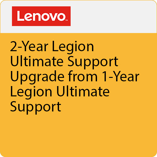 Lenovo 2-Year Legion Ultimate Support Upgrade from 1-Year Legion Ultimate Support
