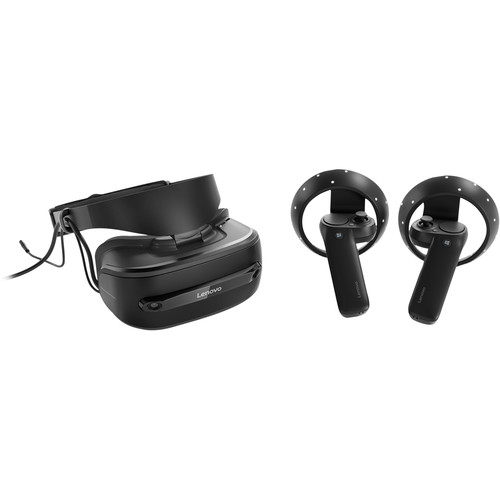 Lenovo Explorer Mixed Reality Headset with Motion Controllers (Iron Gray)