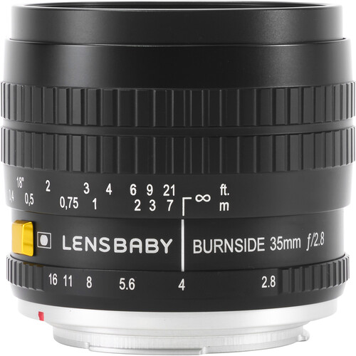 LENSBABY BURNSIDE 35mm F2.8 CanonEFマウント Lensbaby Burnside 35mm f/2.8 Lens for Canon RF LBB35CRF B&H