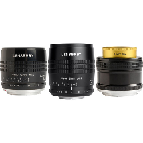 Lensbaby Limited Edition Velvet & Twist Gift Set for Nikon F