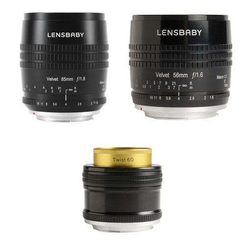 Lensbaby Twist of Velvet Pro Lens Kit for Nikon F