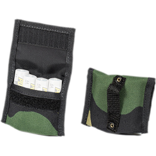 LensCoat BatteryPouch AA 4+4 (2-Pack, Forest Green Camouflage)