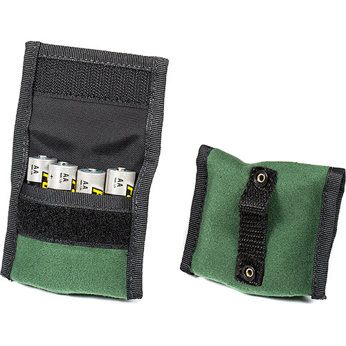 LensCoat BatteryPouch AA 4+4 (2-Pack, Green)