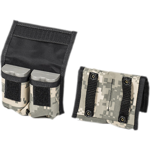 LensCoat BatteryPouch DSLR 2+2 (2-Pack, Digital Camo)