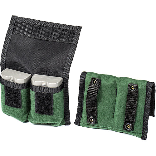 LensCoat BatteryPouch DSLR 2+2 (2-Pack, Green)