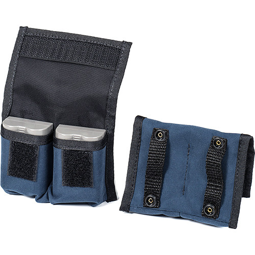 LensCoat BatteryPouch DSLR 2+2 (2-Pack, Navy)