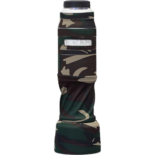 LensCoat Lens Cover for Canon RF 100-500 IS Lens (Forest Green Camo)