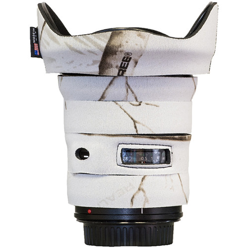 LensCoat Telephoto Lens Cover for Canon 17-40 f/4 (Realtree AP Snow)
