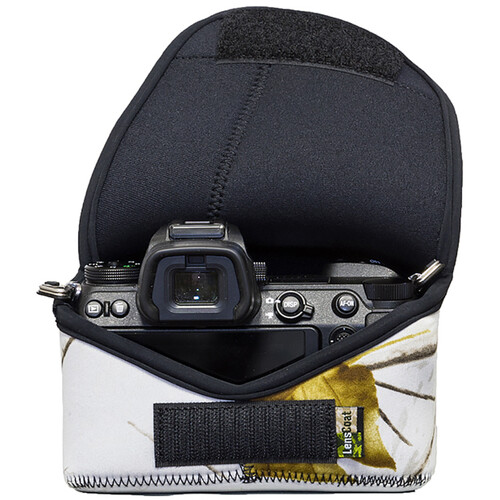 LensCoat BodyBag Z for Nikon Z5, Z6, Z6II, Z7, Z7II Mirrorless Cameras (RealTree AP Snow Camo)