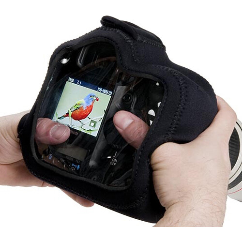 LensCoat BodyGuard R CB Camera Cover with Grip (Black)