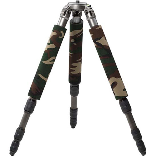 LensCoat LegCoat Tripod Leg Covers for the Manfrotto 190MF3 (Forest Green, 3-Pack)