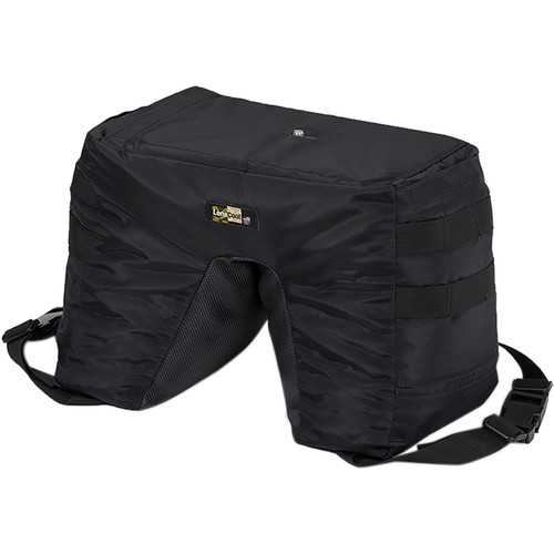 LensCoat LensSack Pro Beanbag Support (Black, Empty)
