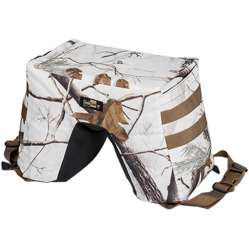 LensCoat LensSack Pro Beanbag Support (Pro Realtree AP Snow, Empty)