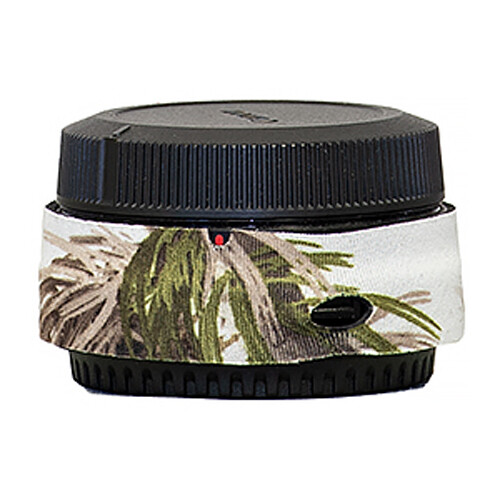 LensCoat Cover for Canon EOS R Mount Adapter (Realtree AP Snow)