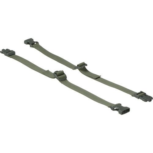 LensCoat Securing Straps for Xpandable Series Long Lens Bag - Set of 2 (Foliage Green)