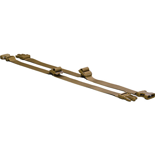 LensCoat Securing Straps For Xpandble 3X and 4X Lens Bags (Set Of 2, Coyote Brown)