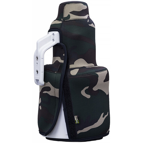 LensCoat TravelCoat Cover for Canon 400mm f/2.8 IS III Lens with Hood (Forest Green Camo)