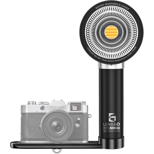 LENSGO 40SHB Retro Handheld Bi-Color LED Light