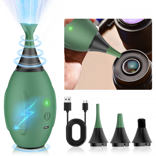 LENSGO Camera Electric Air Blower (Green)