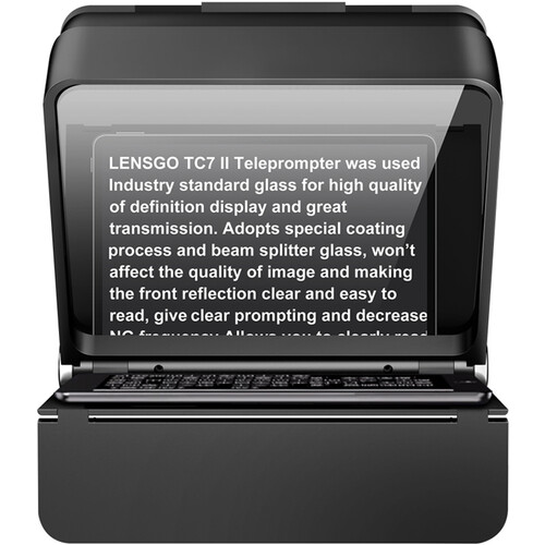 LENSGO TC7II Portable Teleprompter for Smartphones