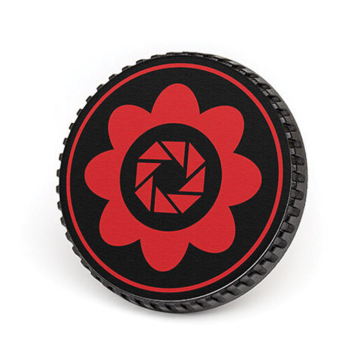 LenzBuddy Body Cap for Canon EF Mount Cameras (Flower, Red)