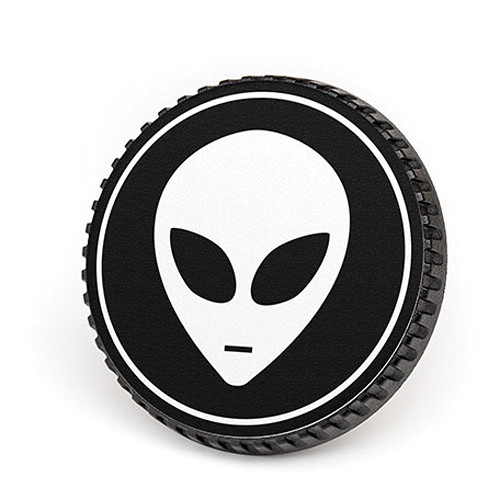 LenzBuddy Body Cap for Canon EF Mount Cameras (Alien, Black/White)