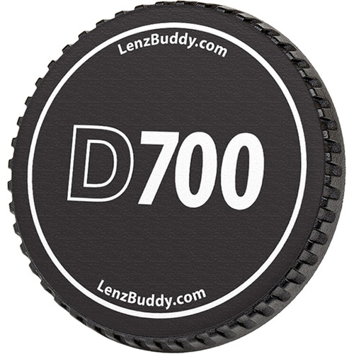 LenzBuddy Body Cap for Nikon D700 (Black/White)