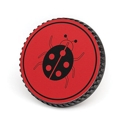 LenzBuddy Body Cap for Nikon F Mount Cameras (Ladybug, Red)