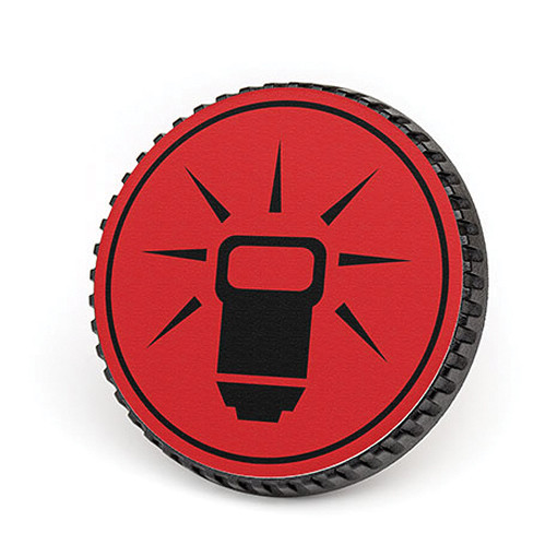 LenzBuddy Body Cap for Nikon F Mount Cameras (Flash, Red)