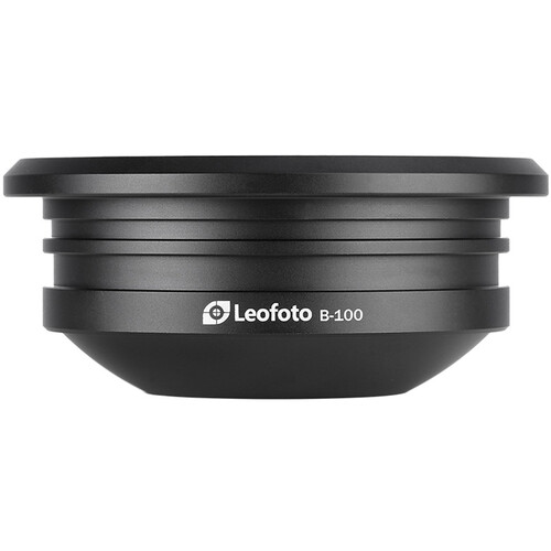 Leofoto BA-100 100mm Half-Bowl Video Head Adapter