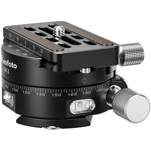 Leofoto GR-2 Geared Panning Adapter GR-2 B&H Photo Video