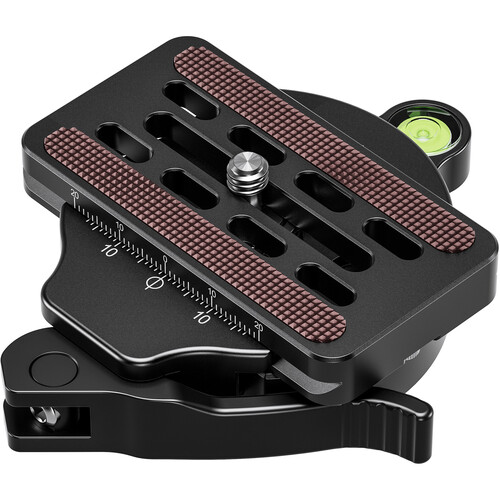 Leofoto LCC-60 Lever Release Arca-Type Clamp with QR Plate