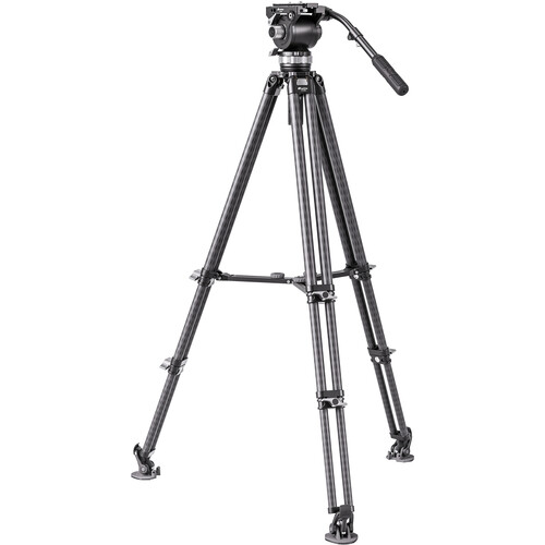 Leofoto LVC-253C Carbon Fiber Tripod with Fluid Head