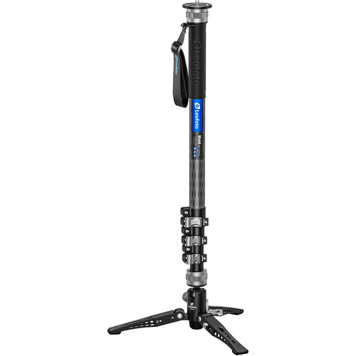 Leofoto MF-324CL Flip Lock Carbon Fiber Monopod with VD-04 Base (Long)