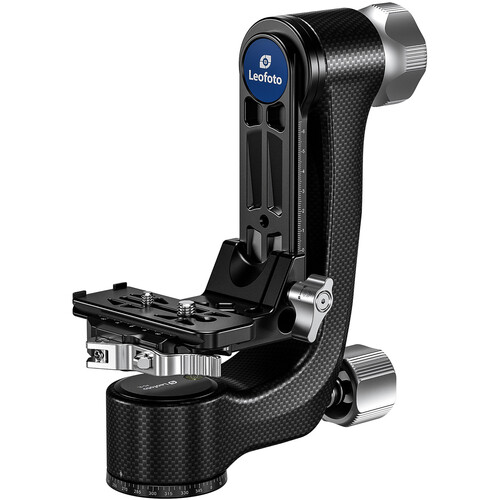 Leofoto PG-3L Carbon Fiber Gimbal Head with Lever-Release Clamp