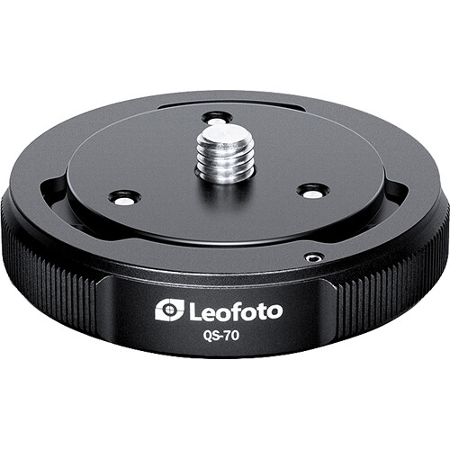Leofoto QS-70 Quick-Link Tripod Head Quick Release Set with 4x Quick Release Plates (70mm)