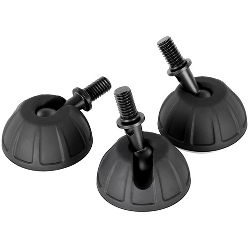 Leofoto 2" Universal Rubber Tripod Feet (Set of 3)