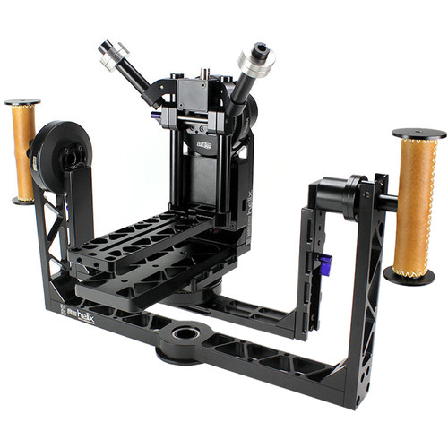 Letus35 Helix 4-Axis Aluminum Camera Stabilizer with Bluetooth-WiFi and RC Modules