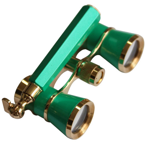 Levenhuk 3x25 Broadway 325L Lorgnette Opera Glasses (Lime)