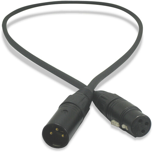 Lex Products Pro Audio Male to Female XLR Microphone Cable (100')