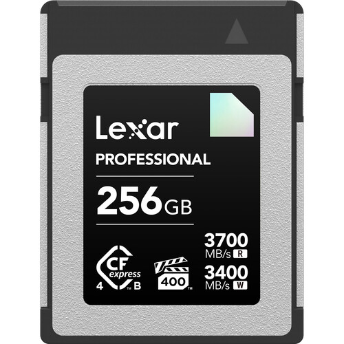 Lexar 256GB Professional DIAMOND CFexpress 4.0 Type B Memory Card (2-Pack)